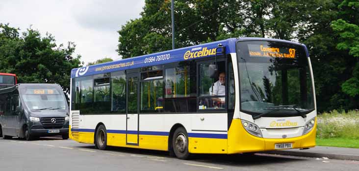 Johnsons Excelbus Alexander Dennis Enviro200 YW68PBX